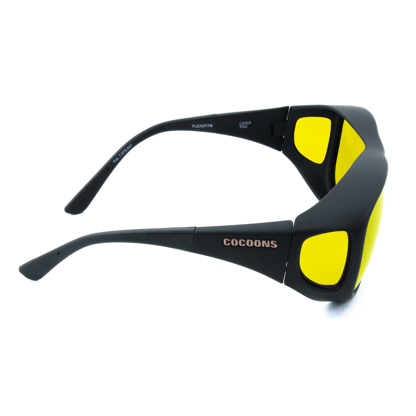 Cocoons Pilot (L) Black - Low Vision Fitover