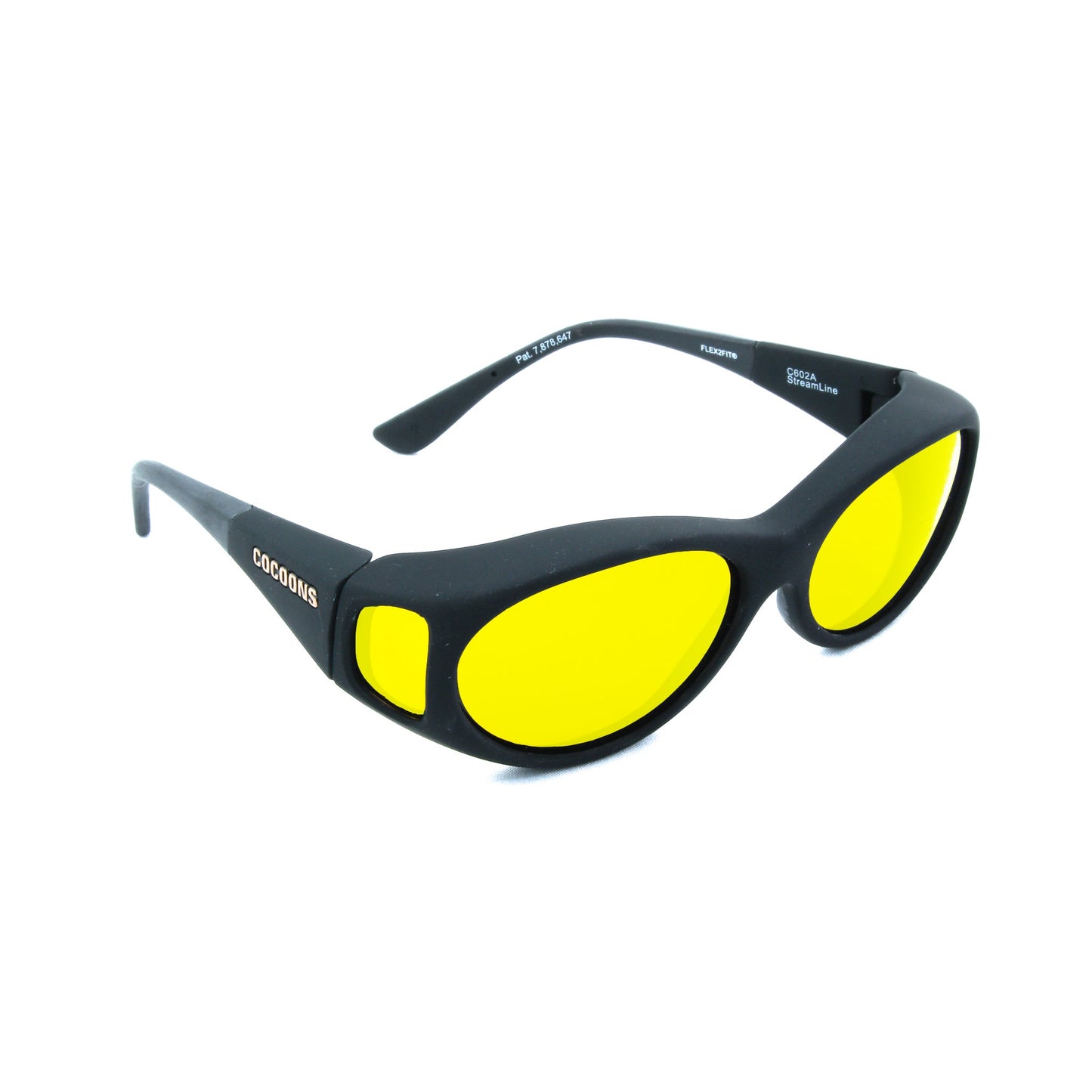 Cocoons Streamline (S) Black - Low Vision Fitover