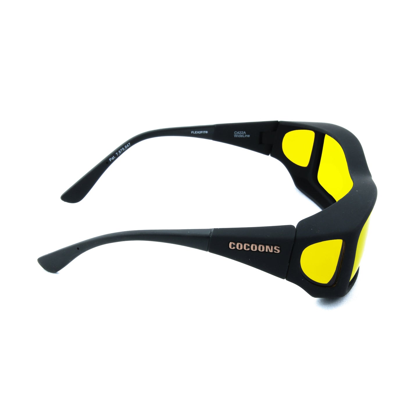 Cocoons Wide Line (ML) Black - Low Vision Fitover