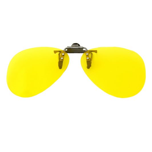 Tinted Clip-ons for Low Vision - Aviator