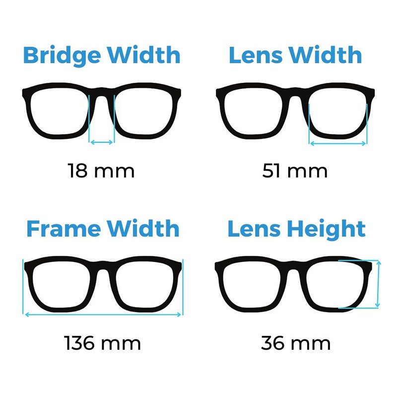Sight Soothe Glasses for TBI - Calm Frame