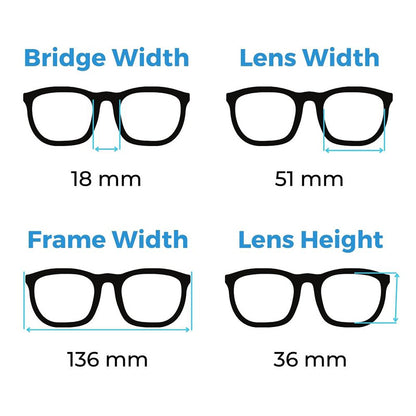 Sight Soothe Glasses for TBI - Calm Frame