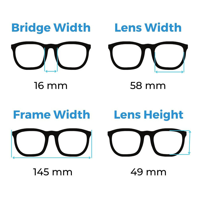 Sight Soothe Glasses for Epilepsy - Hunter Frame
