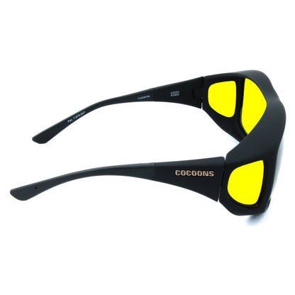 Cocoons Aviator (XL) Black - Low Vision Fitover