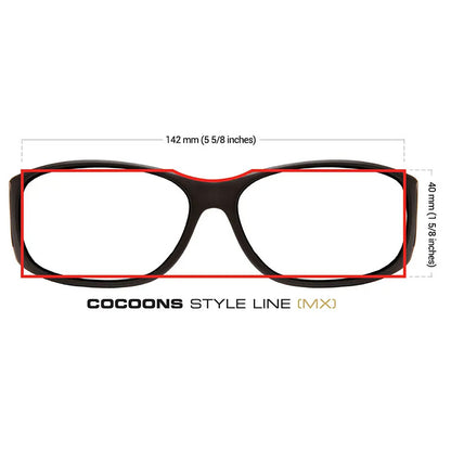 Cocoons Style Line (MX) Black  - Colorblind Fitover